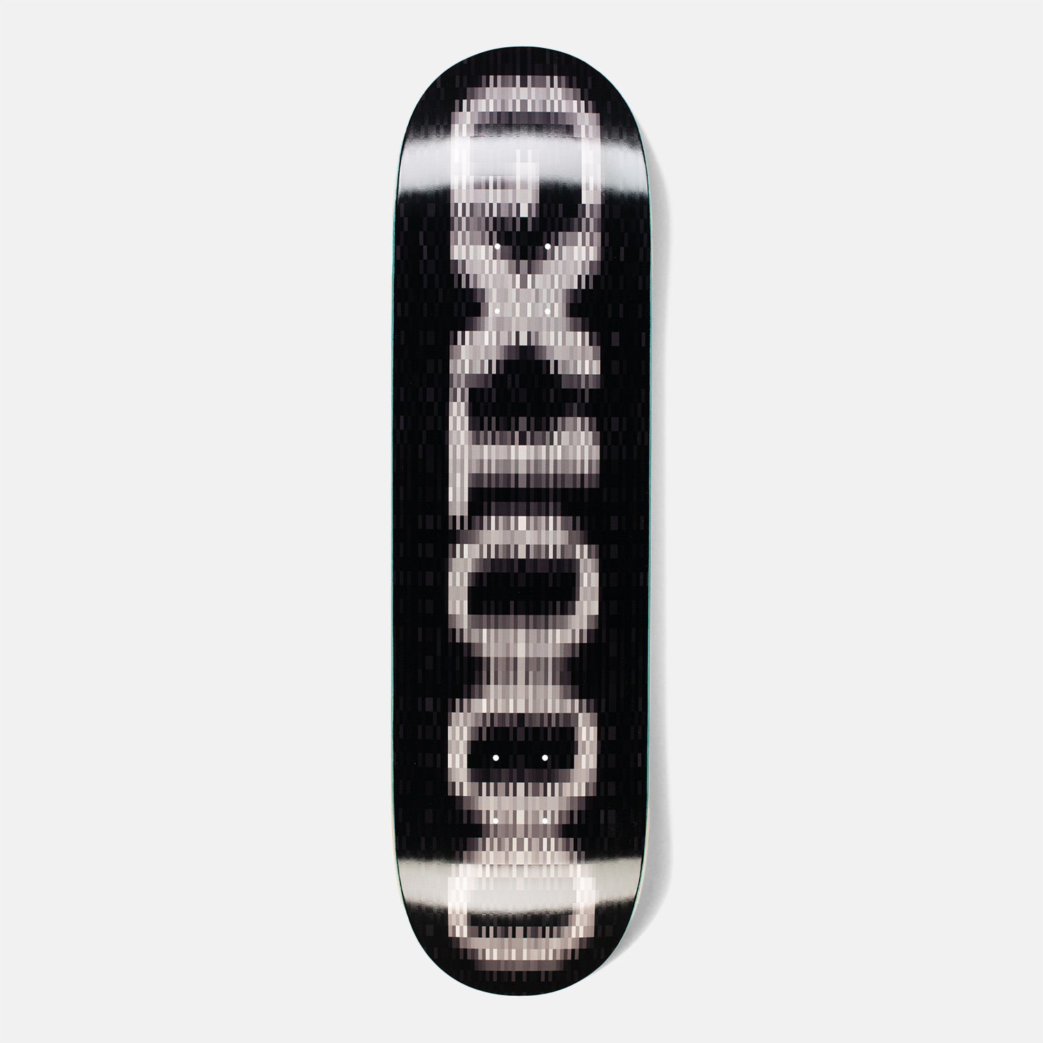 GX1000 - 8.5" OG Logo Blur Skateboard Deck - Black