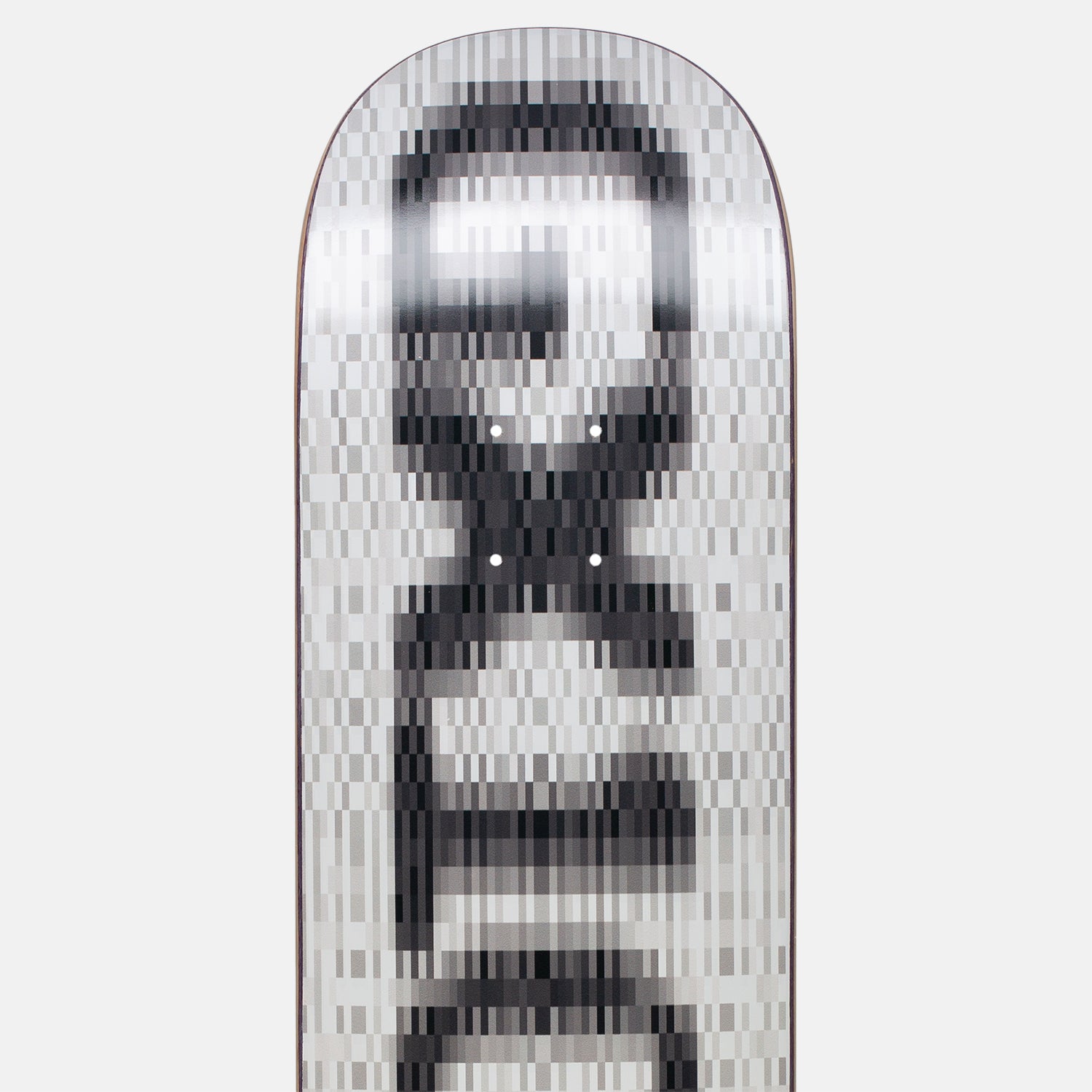 GX1000 - 8.25" OG Logo Blur Skateboard Deck - White