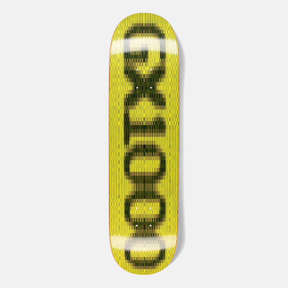 GX1000 - 8.375" OG Logo Blur Skateboard Deck - Yellow
