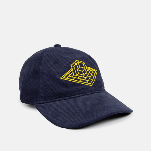 The National Skateboard Co. - Gallop Cord Cap - Midnight Blue
