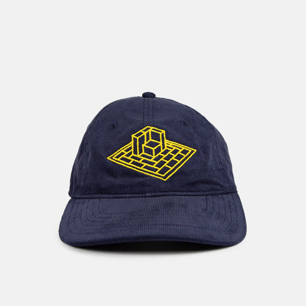 The National Skateboard Co. - GALLOP CORD CAP - MIDNIGHT BLUE