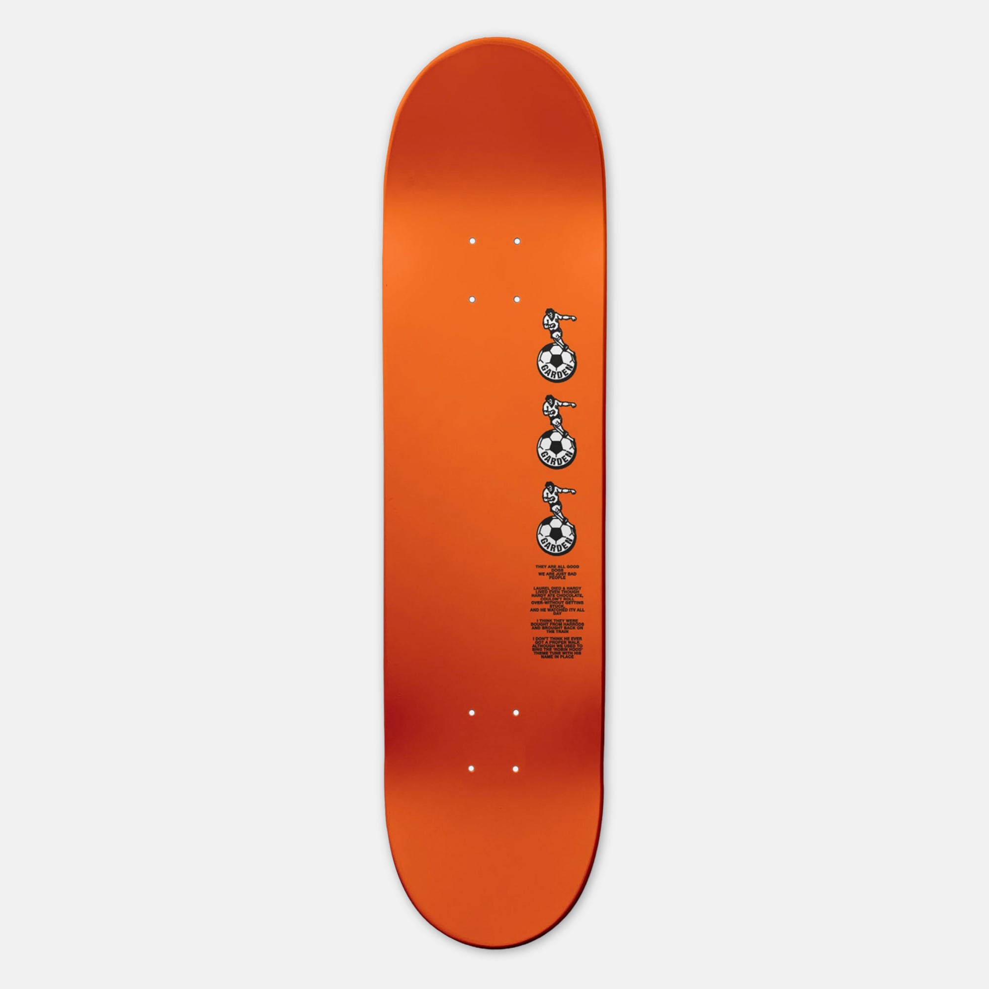 Garden Skateboards - 8.375" Laurel Skateboard Deck (Deep Concave)