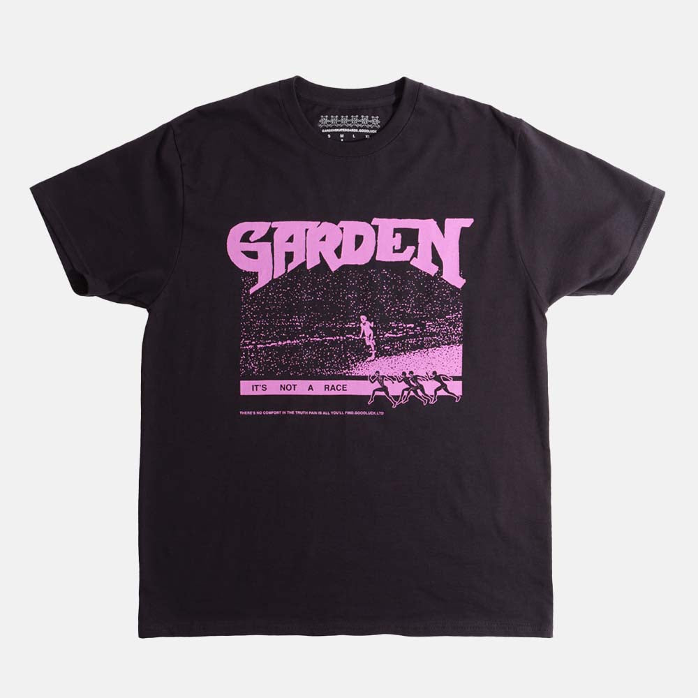 Garden - Not A Race T-Shirt - Black