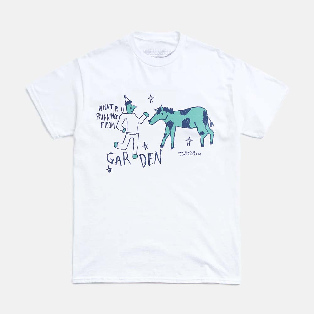 Garden - Run 4 UR Life T-Shirt - White