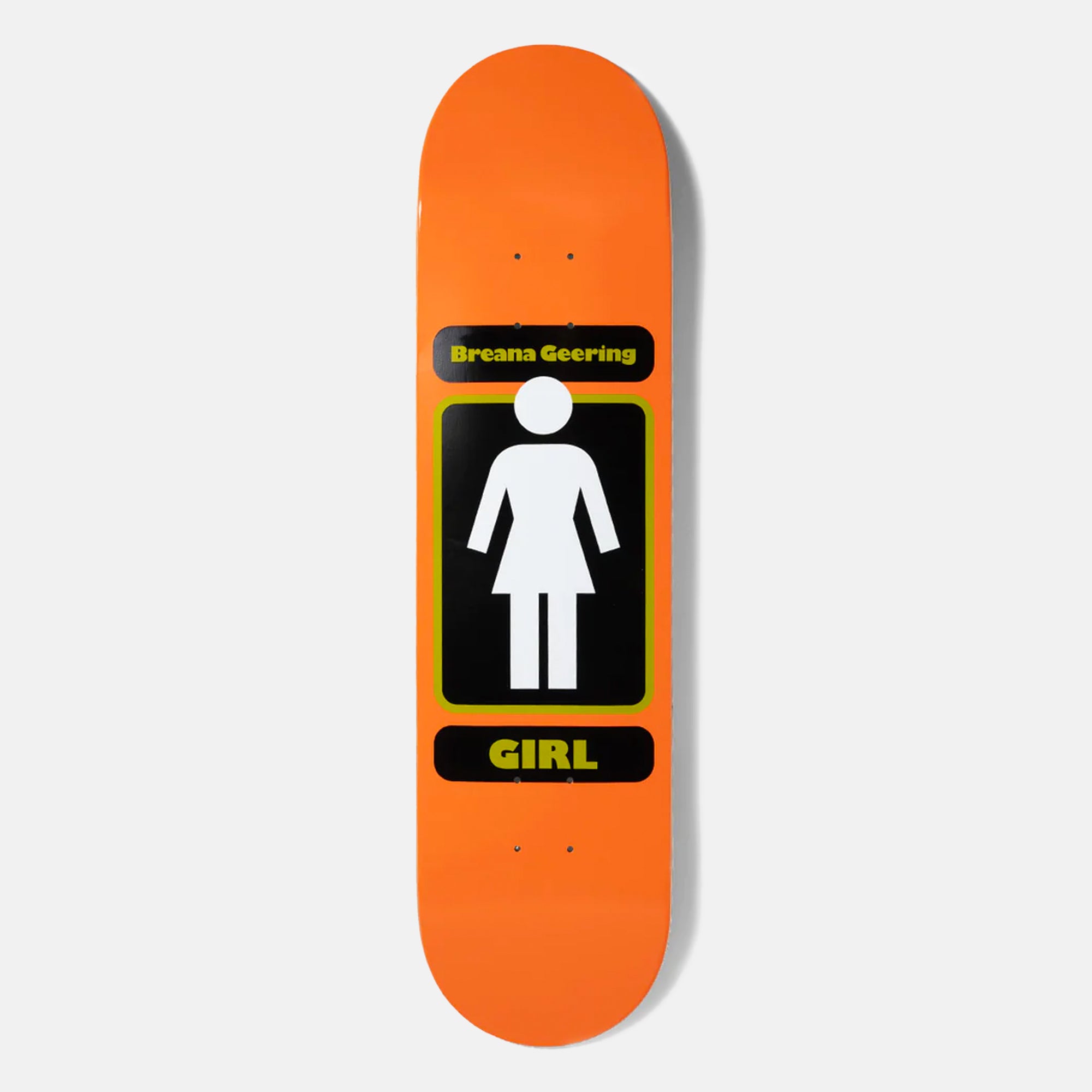 Girl Skateboards - 8.0" Breana Geering 93 Til Skateboard Deck - Orange