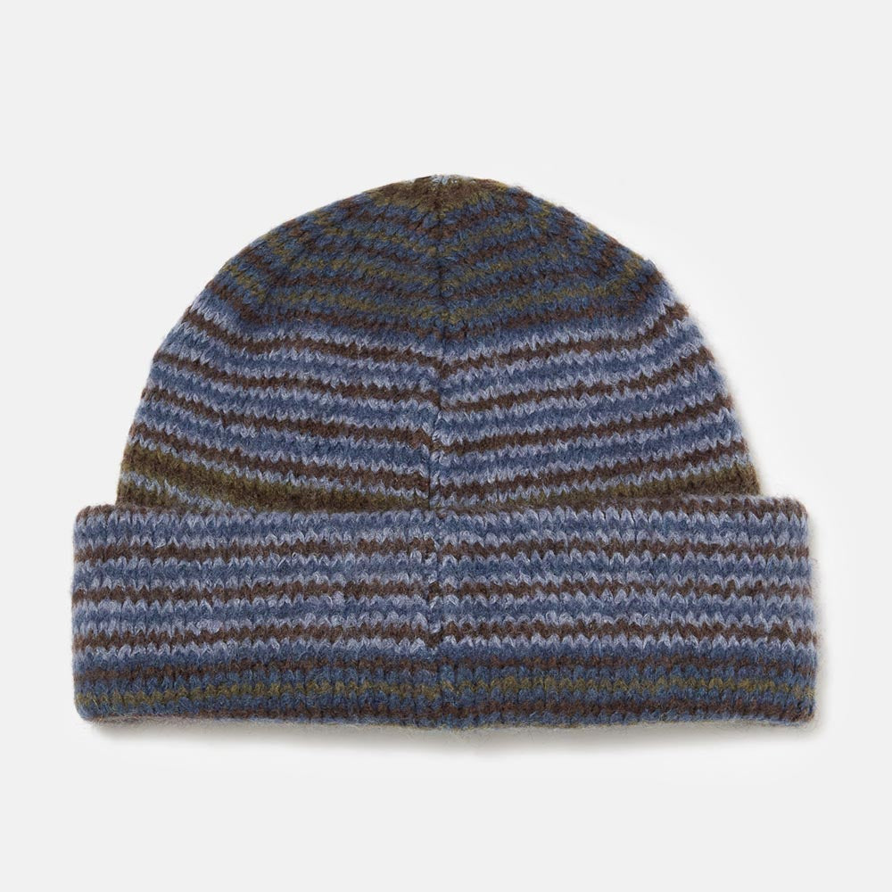 Polar Skate Co. - George Beanie - Blue / Green Stripe