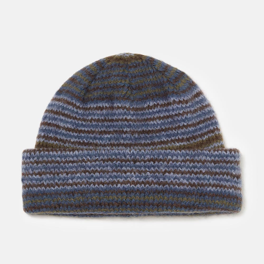 Polar Skate Co. - George Beanie - Blue / Green Stripe