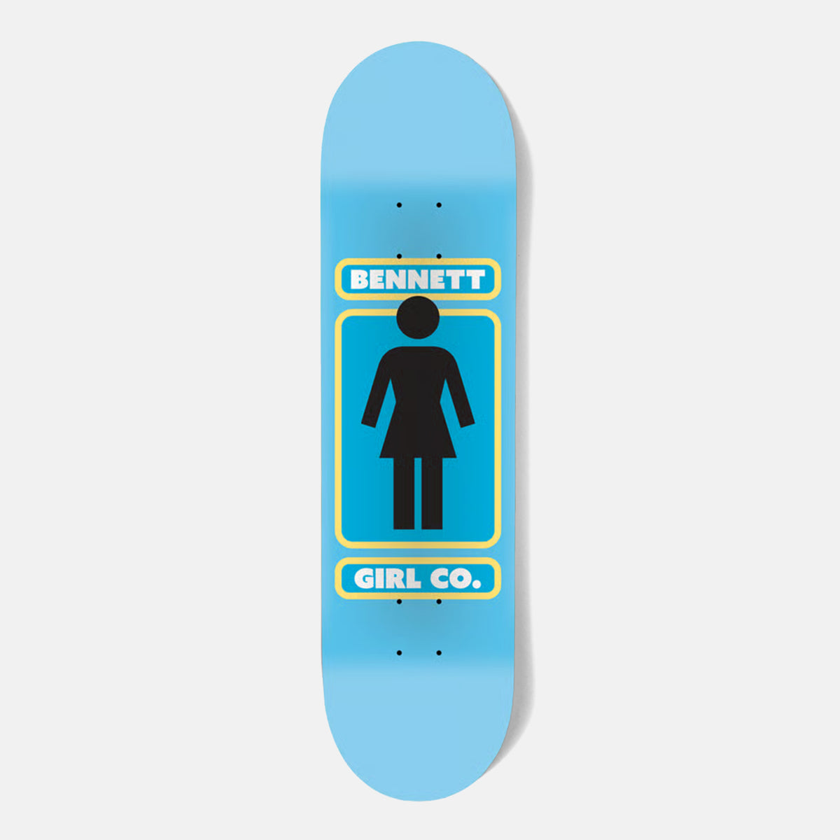 Girl Skateboards - 8.25" Niels Bennett 93 Til Skateboard Deck