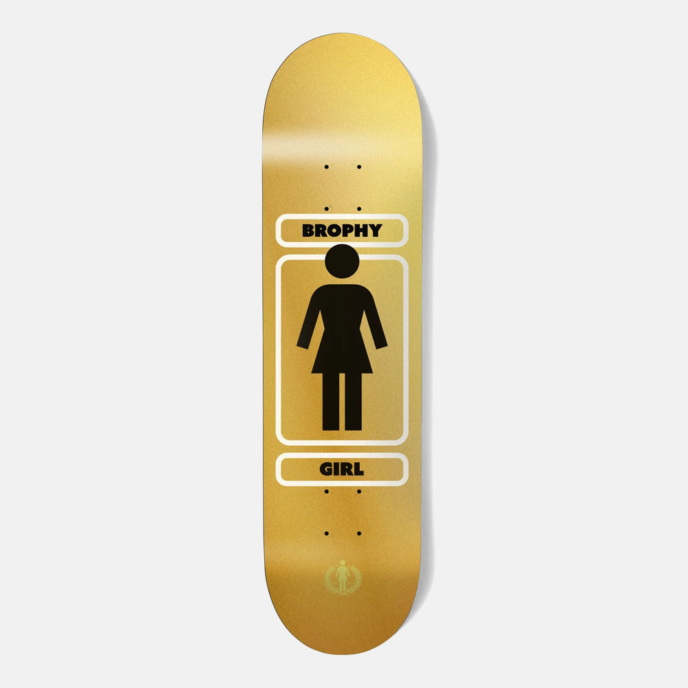 Girl Skateboards - 8.18" Andrew Brophy Metalls Skateboard Deck