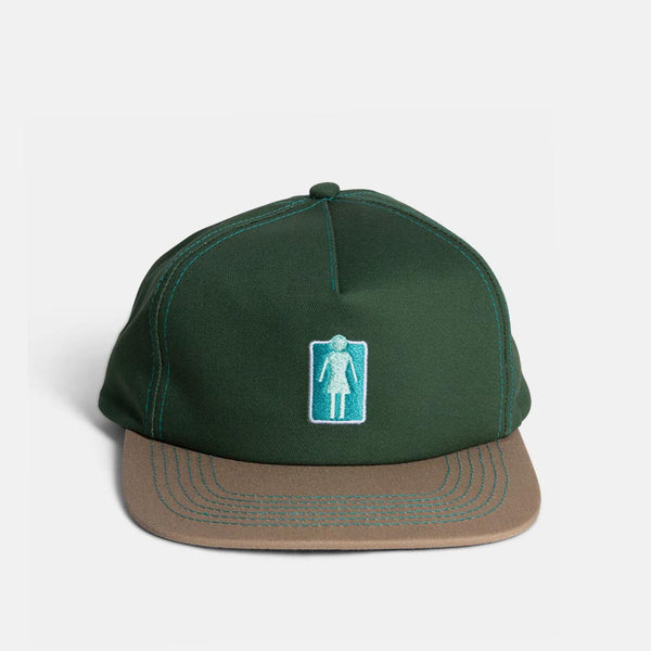 Girl Skateboards - 93 Til Lovers 5-panel Cap - Forest Green