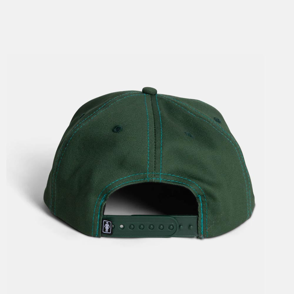 Girl Skateboards - 93 Til Lovers 5-panel Cap - Forest Green