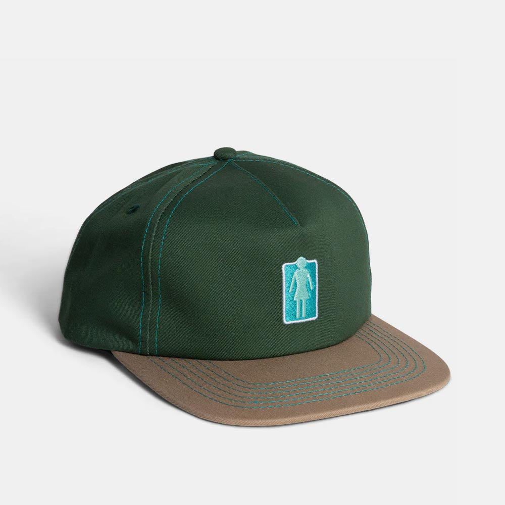 Girl Skateboards - 93 Til Lovers 5-panel Cap - Forest Green
