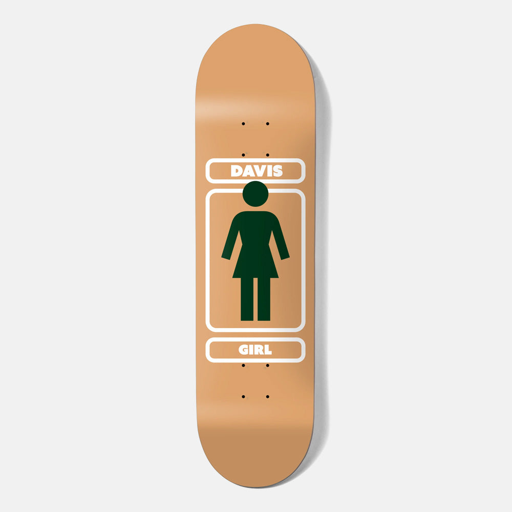 Girl Skateboards - 8.0" Rowan Davies 93 Til Skateboard Deck - Khaki Brown