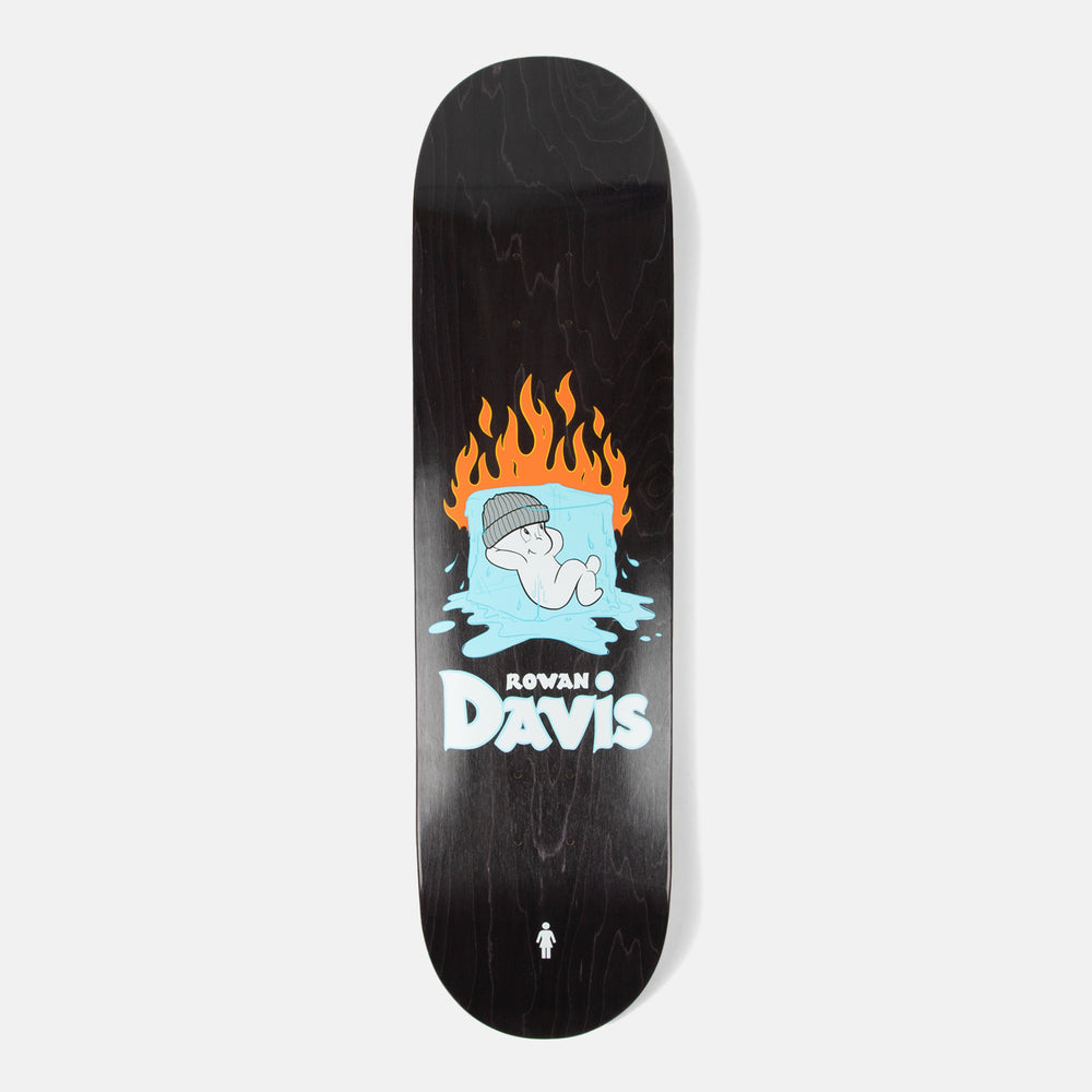 Girl Skateboards - 8.25" Rowan Davis Ice Cold One Skateboard Deck