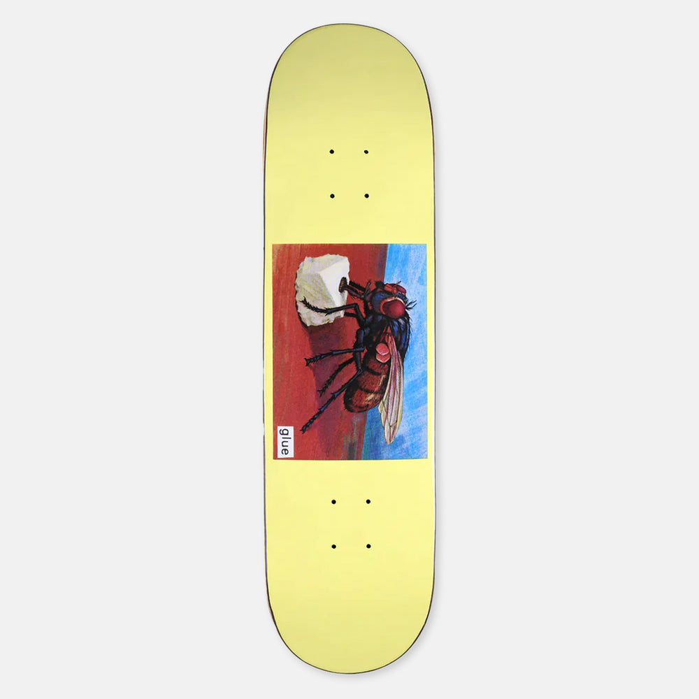 Glue Skateboards - 8.25" Sugar 1 Skateboard Deck - Yellow