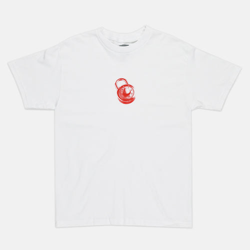 Glue Skateboards - Locked T-Shirt - White