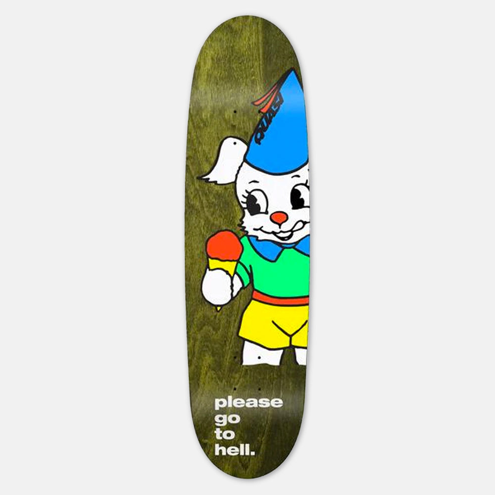 Quasi Skateboards - Egg Shaped 9.0" Go To Hell Skateboard Deck