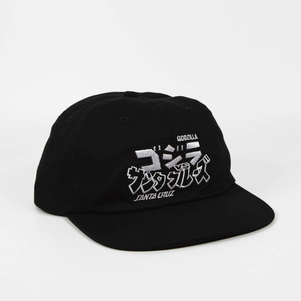 Santa Cruz - Godzilla vs Santa Cruz Snapback Cap - Black