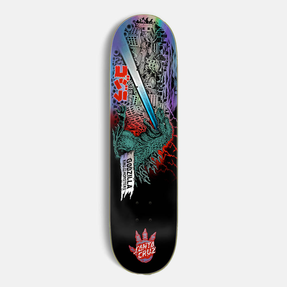 Santa Cruz - 8.25" Godzilla O'Brien Reaper Skateboard Deck