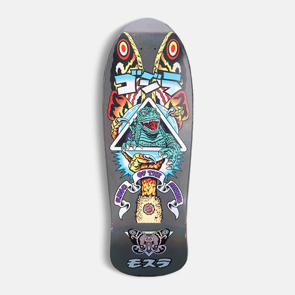 Santa Cruz - 10.538" Godzilla Mothra Natas Skateboard Deck