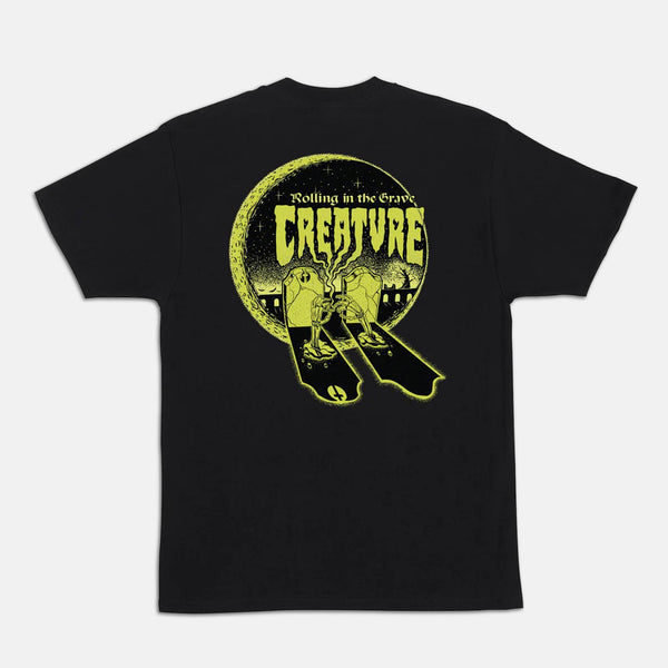 Creature Skateboards - Graveroller T-Shirt - Black