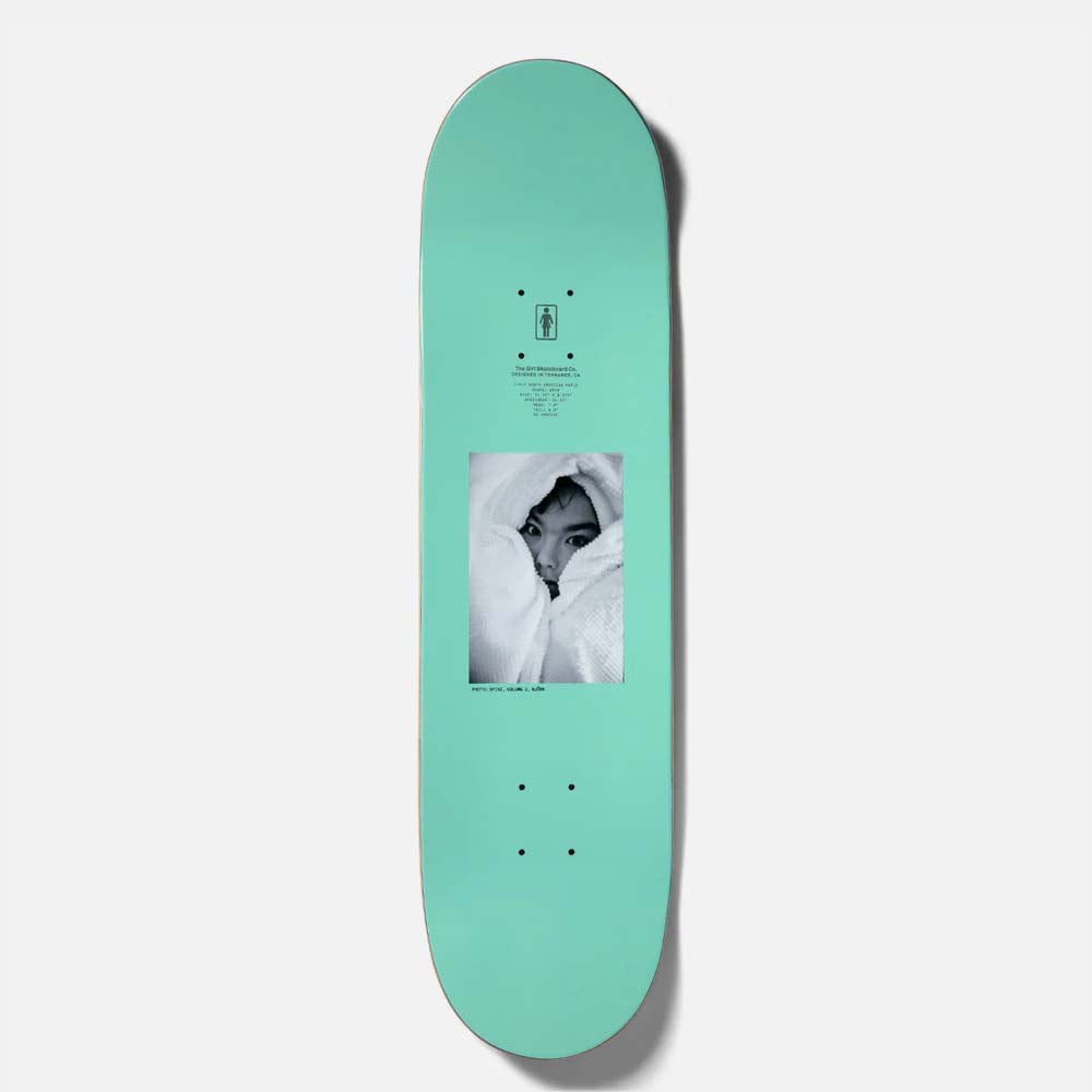 Girl Skateboards - 8.375" Shot By Spike Bjork Skateboard Deck