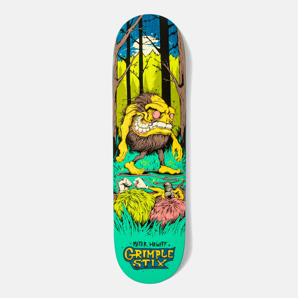 Anti Hero Skateboards -  8.65" Peter Hewitt Grimplestix Gryptids Skateboard Deck