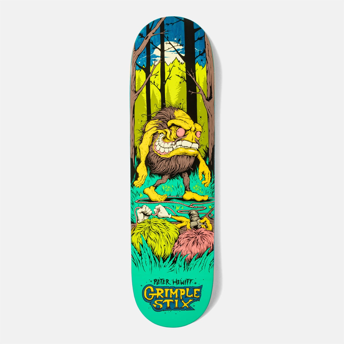 Anti Hero Skateboards -  8.65" Peter Hewitt Grimplestix Gryptids Skateboard Deck