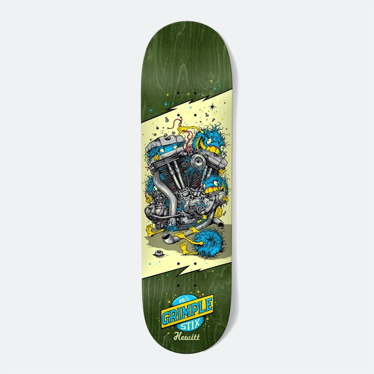 Anti Hero Skateboards - 8.75" Hewitt Grimplestix Revs Deck