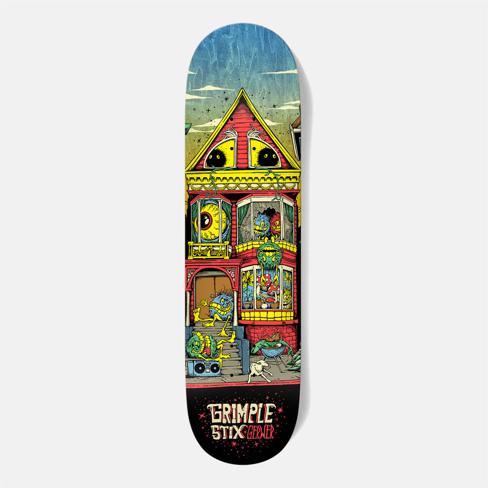 Anti Hero Skateboards - 8.25" Frank Gerwer Grimple Stix Victorians Skateboard Deck
