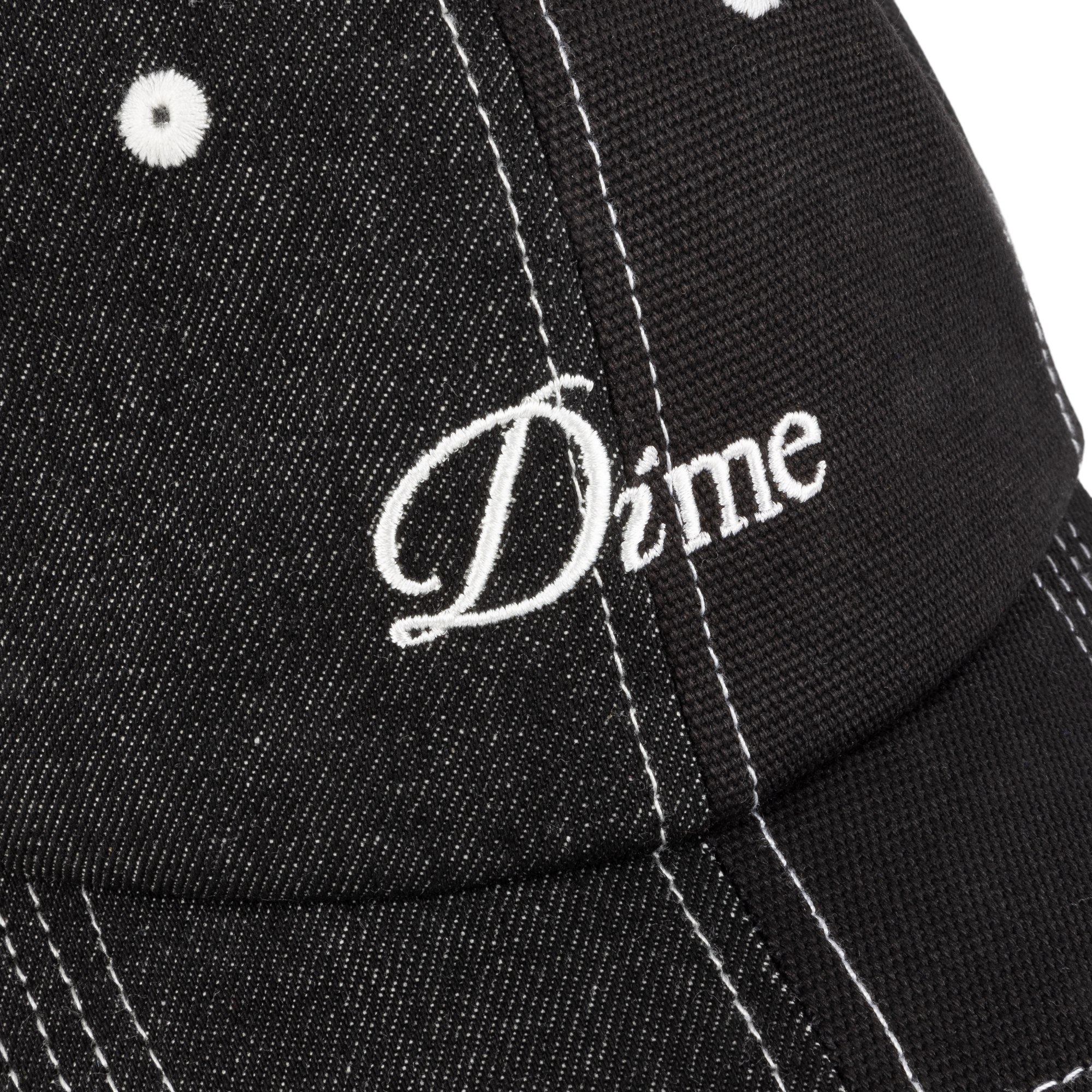 Dime MTL - Split Low Pro Cap - Black