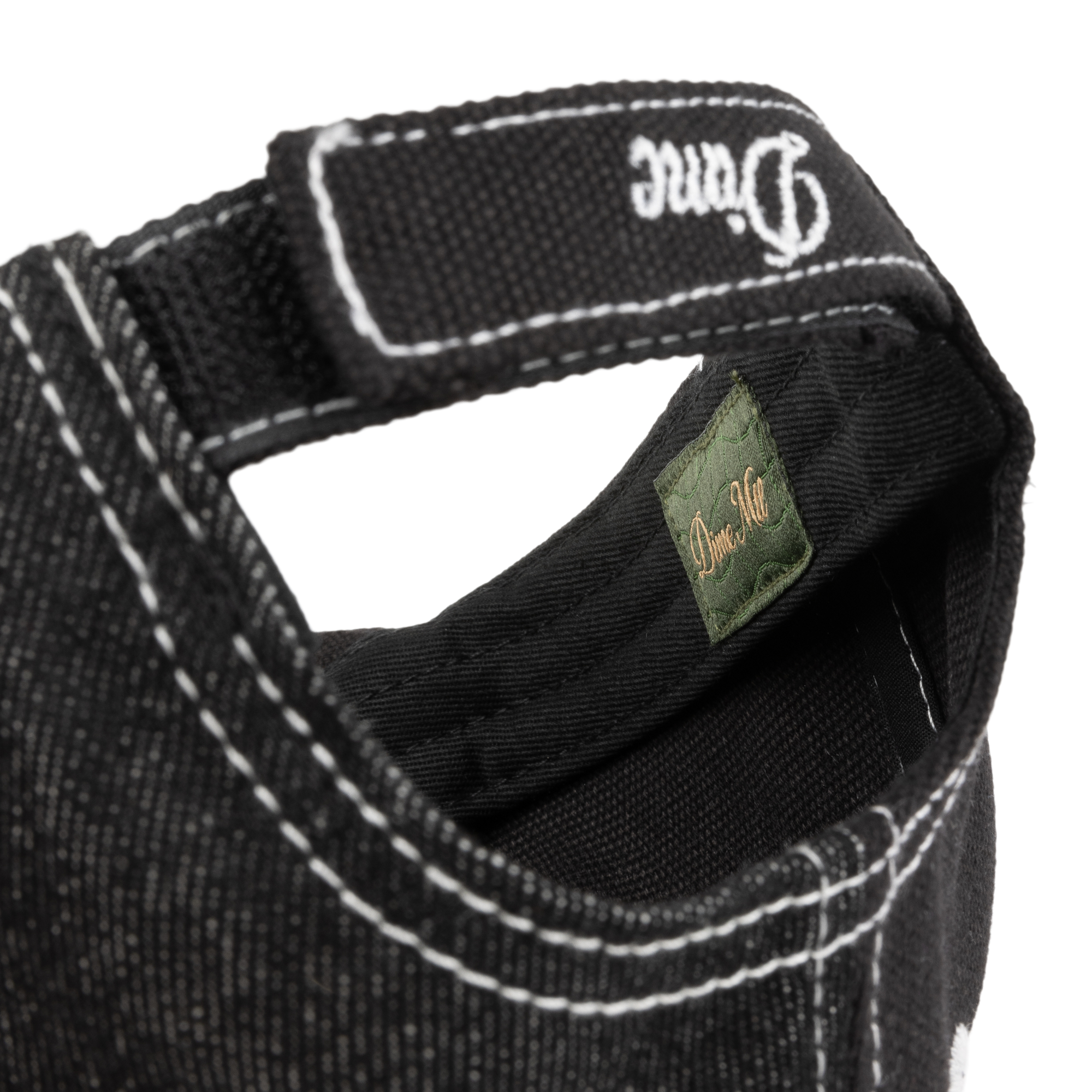 Dime MTL - Split Low Pro Cap - Black