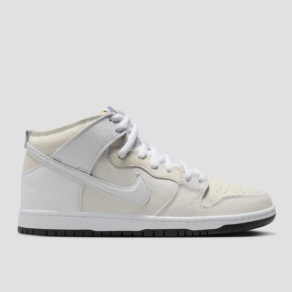 Nike SB - Anti Hero Dunk High Pro Shoes (UK ONLY) - White / White / Black