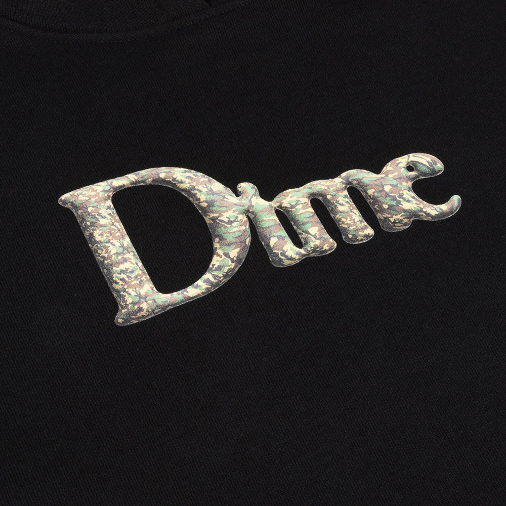 Dime MTL - Classic Decoy Pullover Hooded Sweatshirt - Black