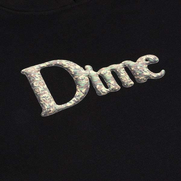 Dime MTL - Classic Decoy Pullover Hooded Sweatshirt - Black