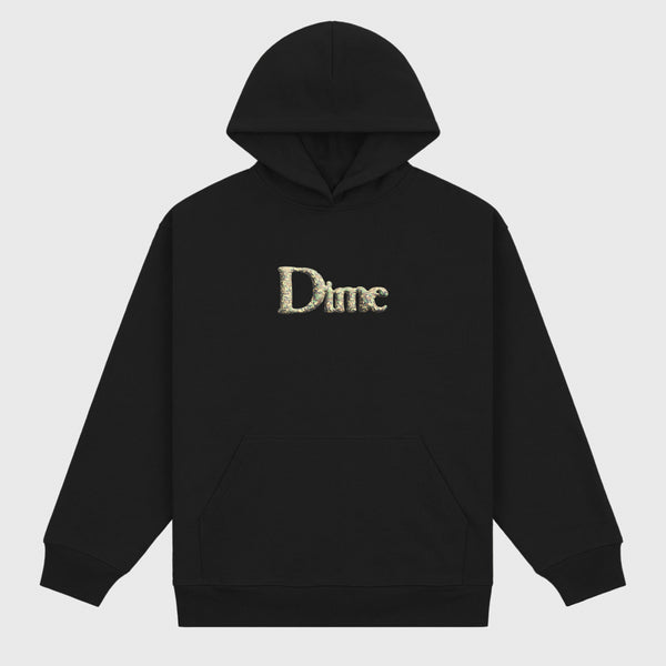 Dime MTL - Classic Decoy Pullover Hooded Sweatshirt - Black