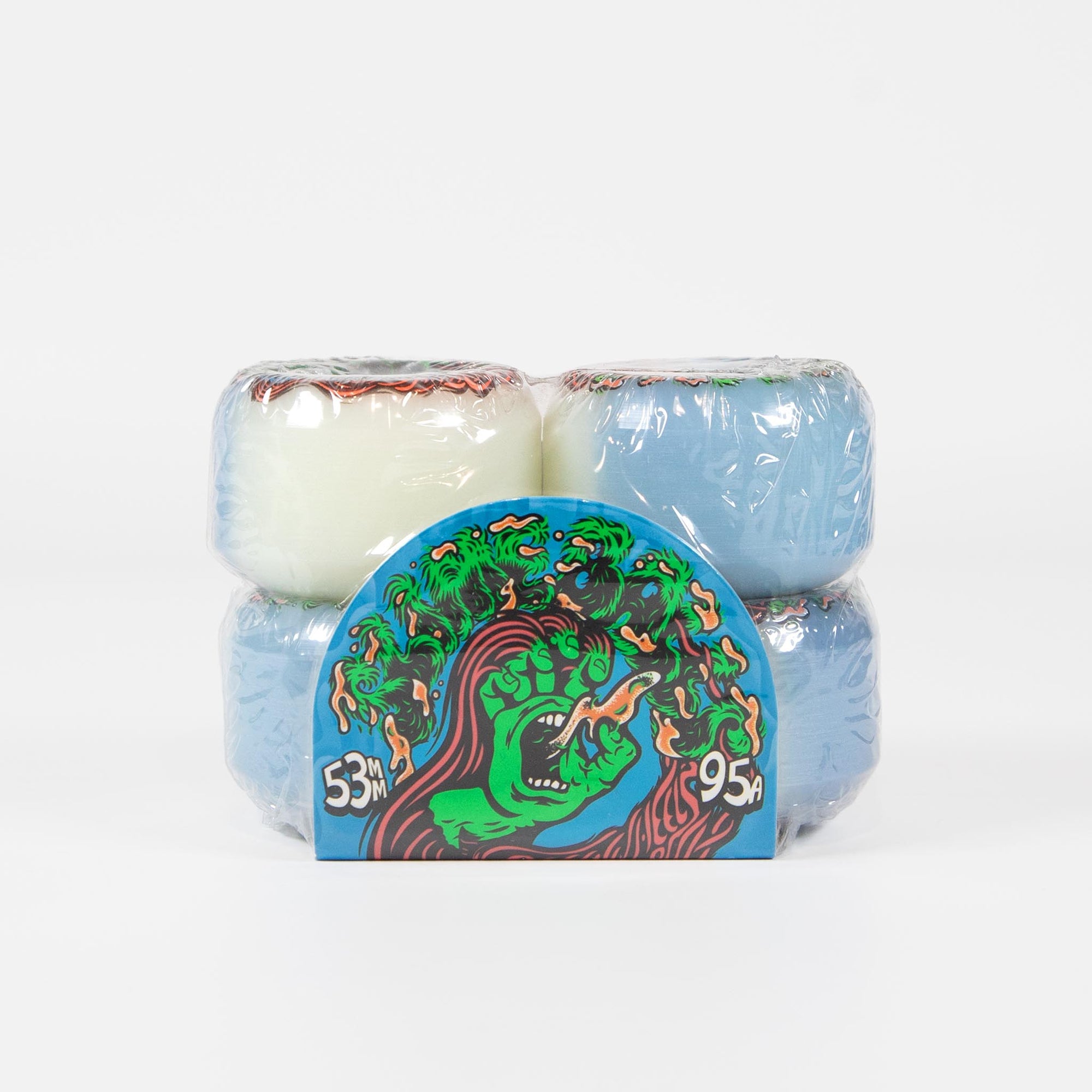 Shop Santa Cruz Vomit Mini Slime Balls Wheels (white) 54mm 97A 4 Pack  online