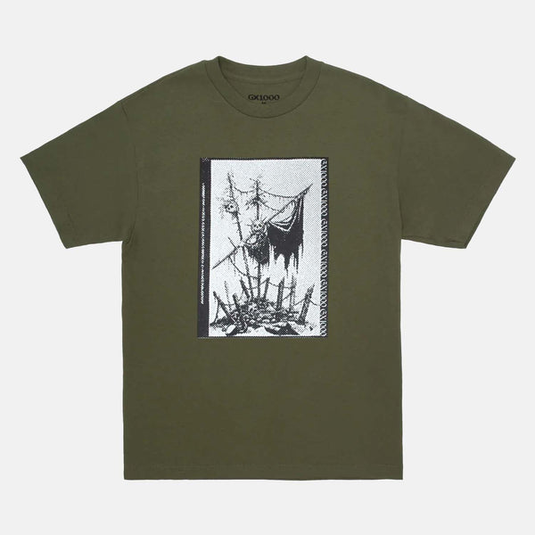 GX1000 - Hamburger Lady T-Shirt - Military Green