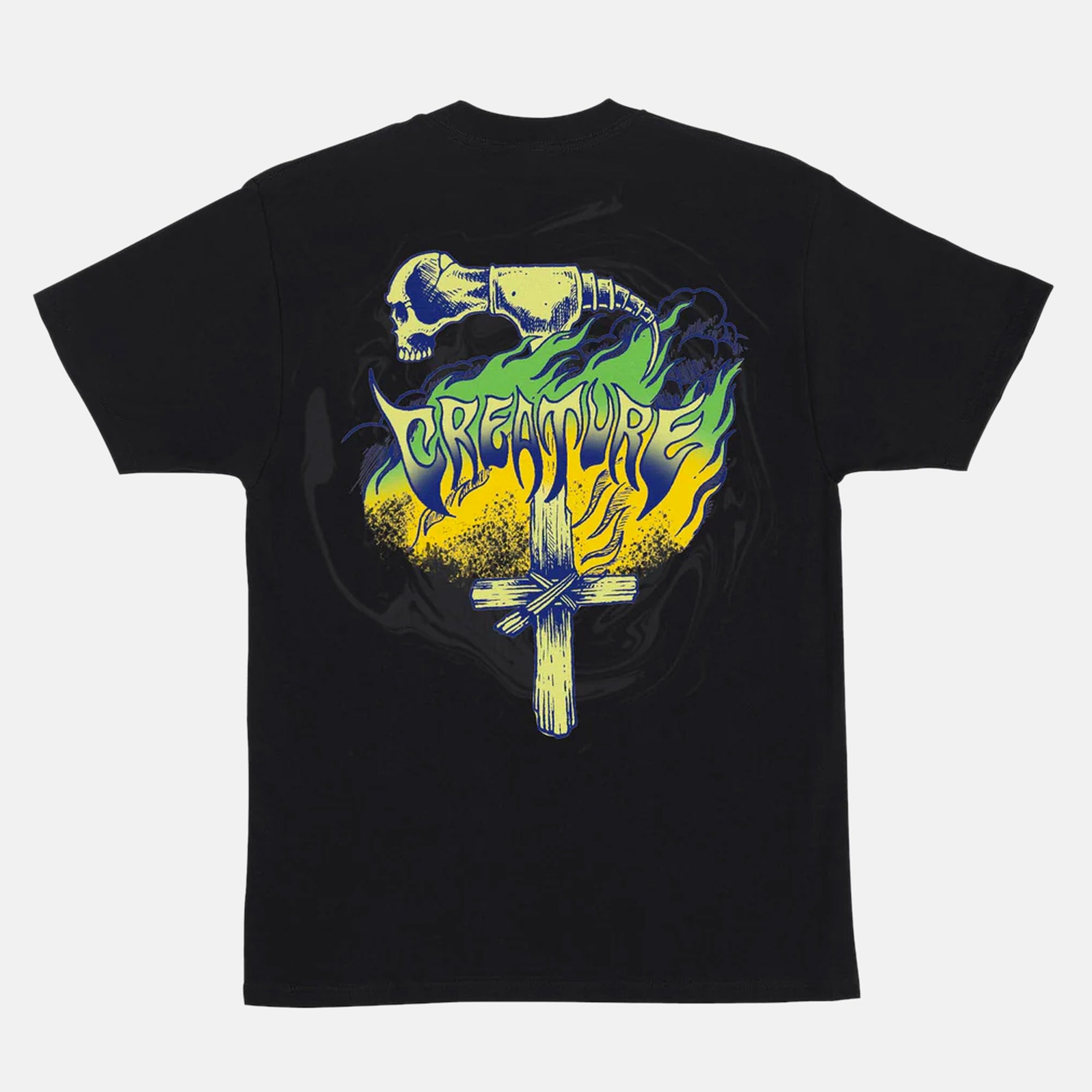 Creature Skateboards - Hammer Tripz T-Shirt - Vintage Black