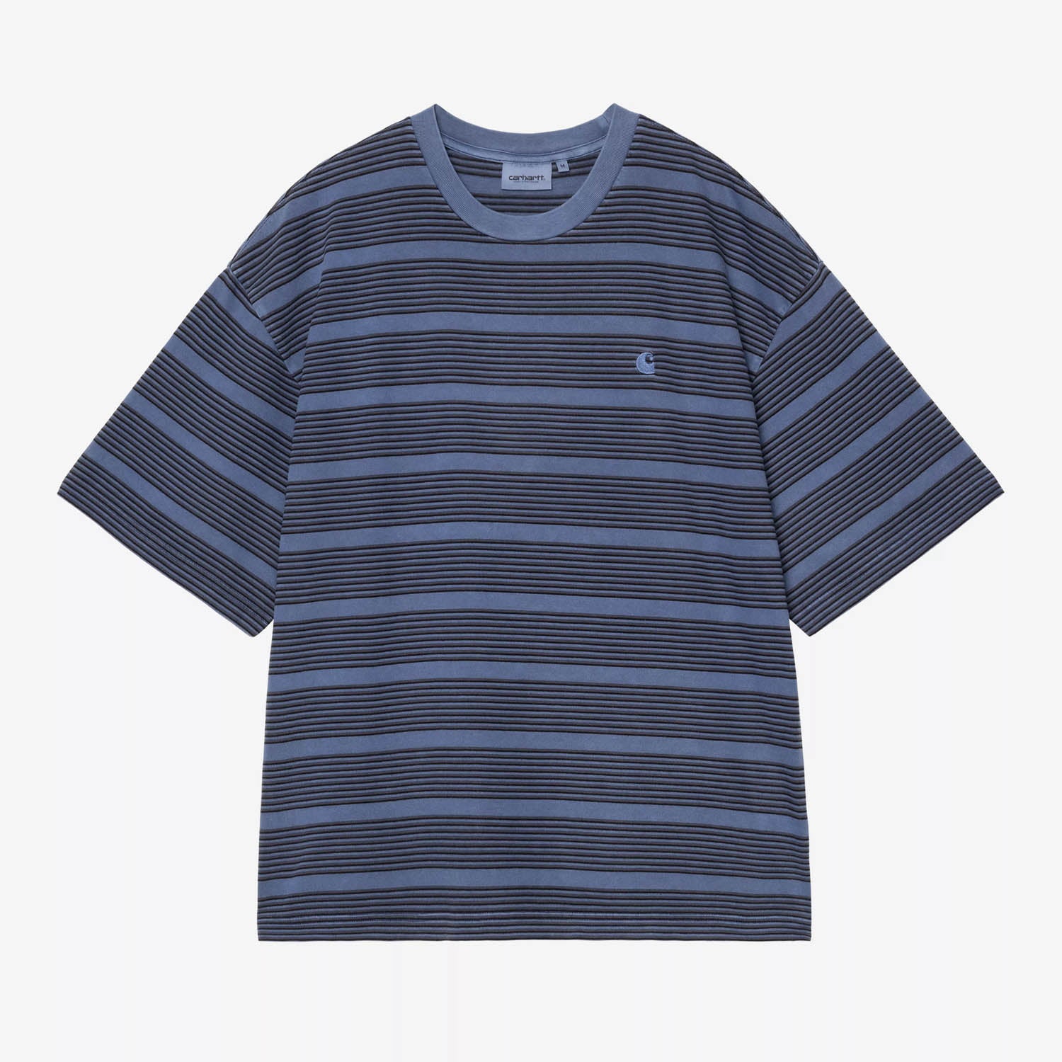 Carhartt WIP - Hanson Stripe T-Shirt - Jupiter Garment Dyed