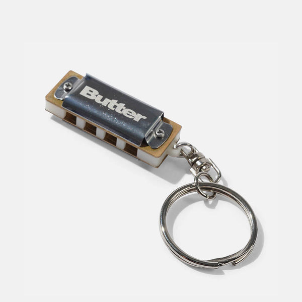 Butter Goods - Harmonica Keychain - Silver