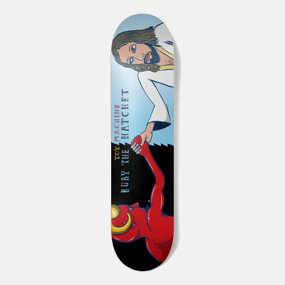 Toy Machine - 8.5" Bury The Hatchet Symmetrical Skateboard Deck