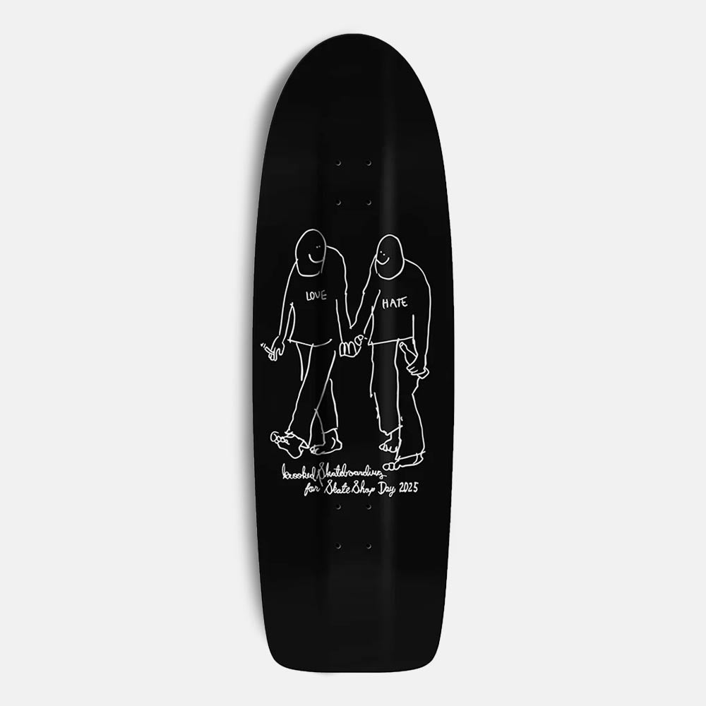 Krooked Skateboards - 10.75" Hate Beamer Skate Shop Day (SSD) Skateboard Deck