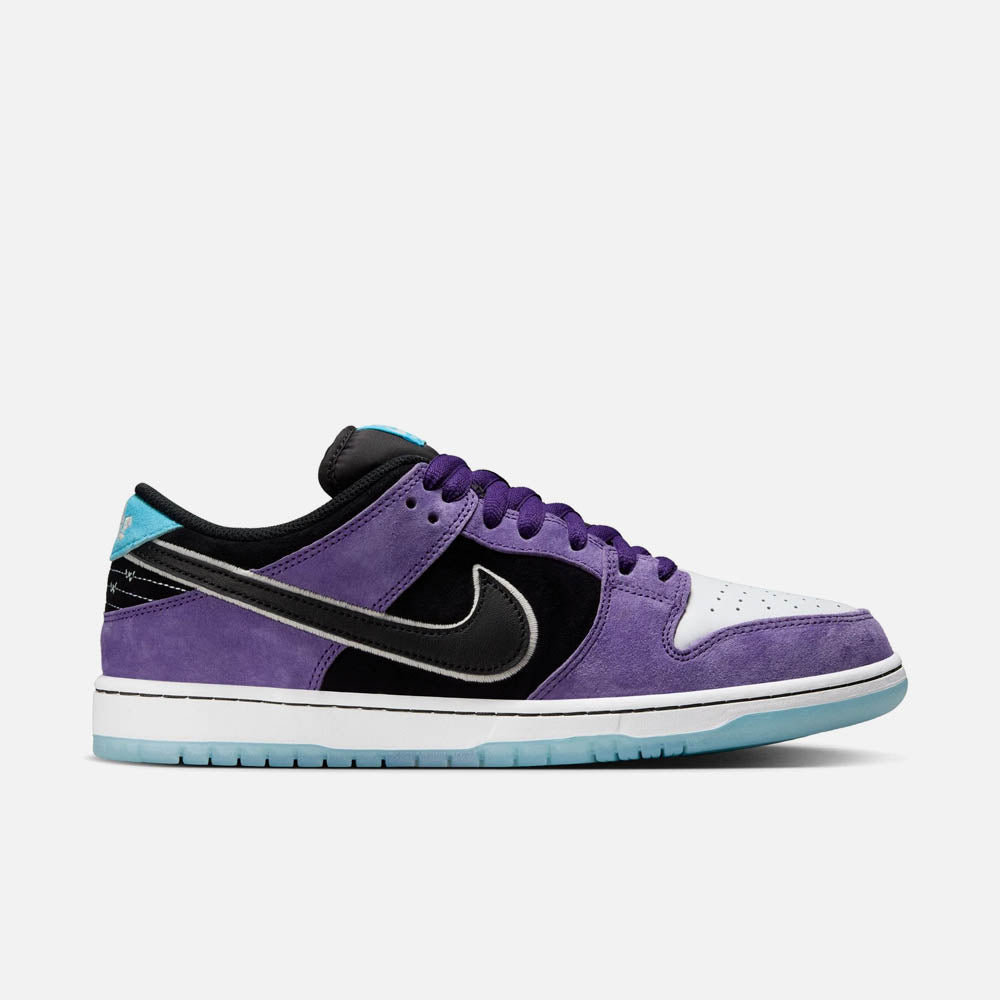 Nike SB - Hayley Wilson Dunk Low Pro Shoes - Court Purple / Black - White - Lagoon Pulse