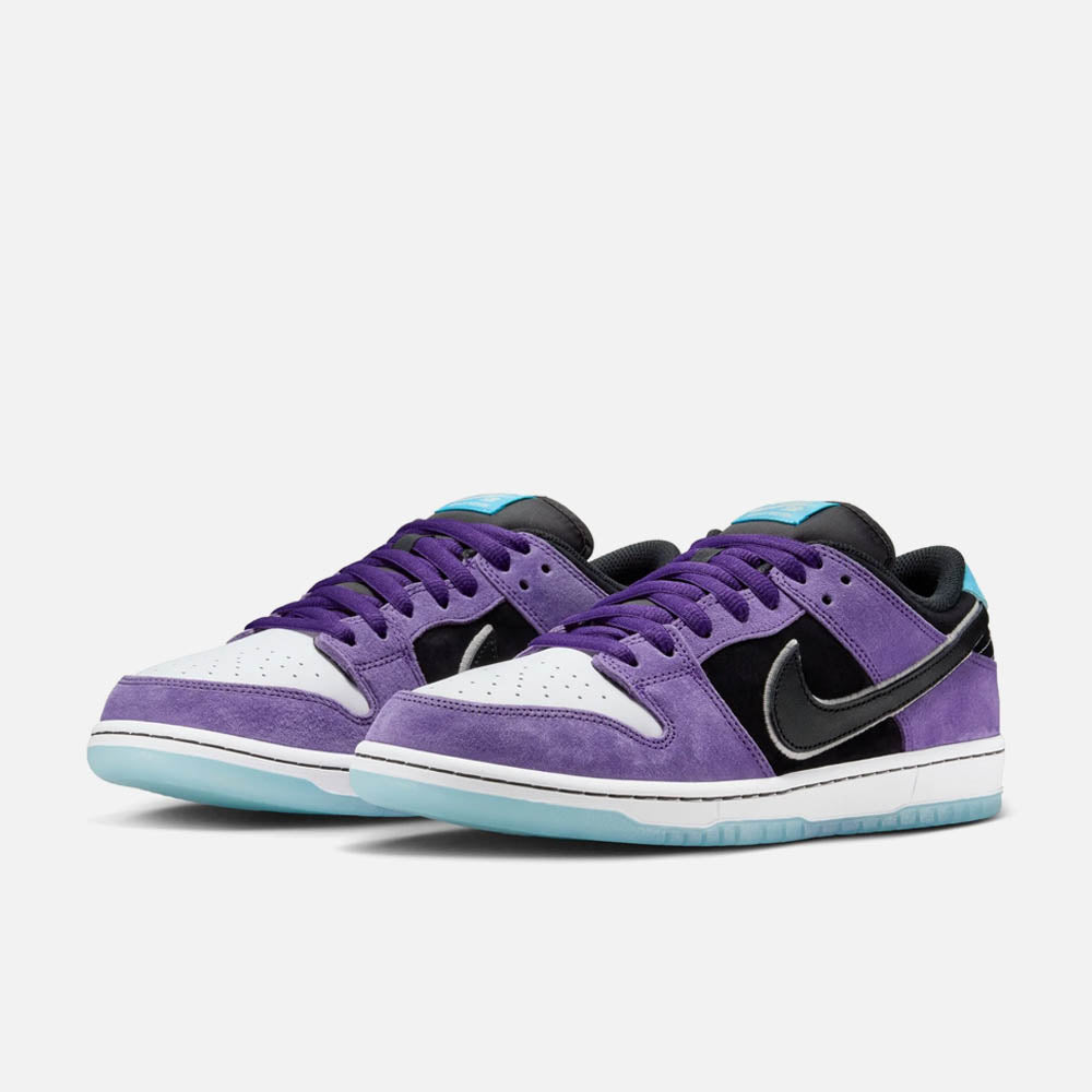 Nike SB - Hayley Wilson Dunk Low Pro Shoes - Court Purple / Black - White - Lagoon Pulse