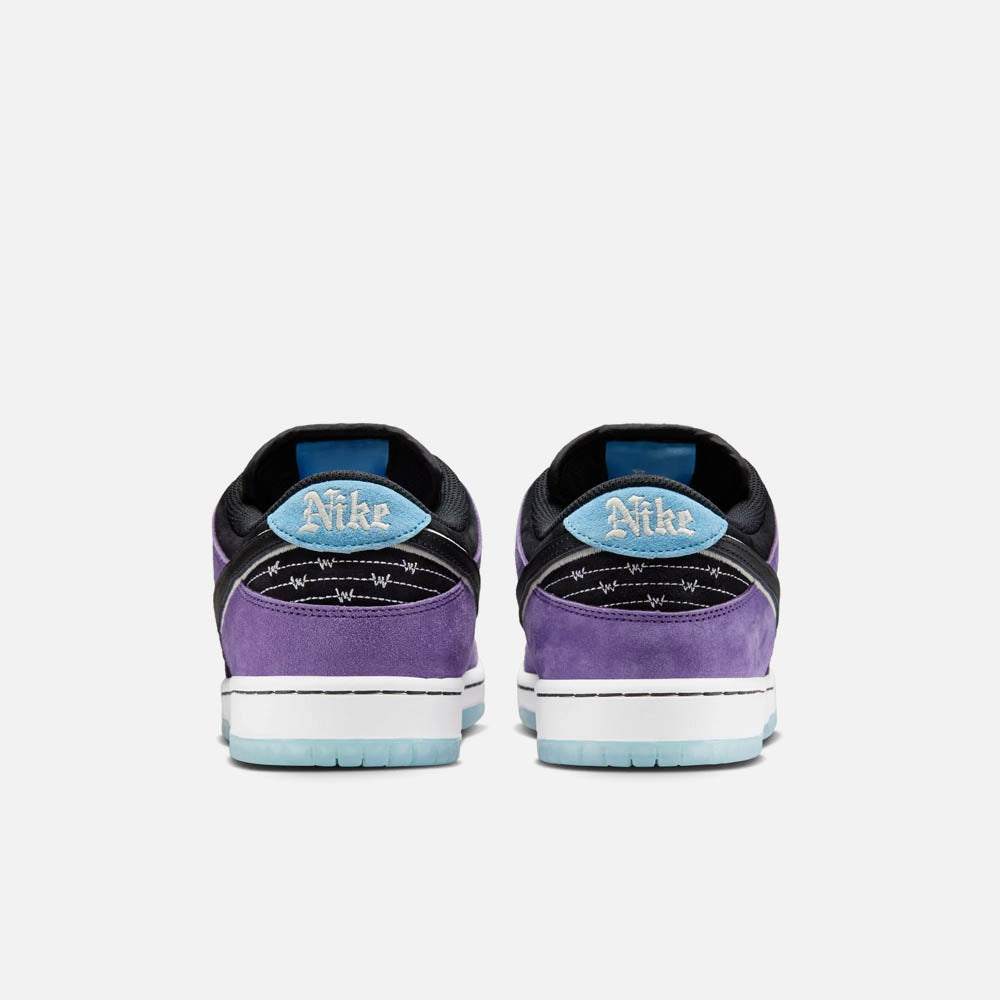 Nike SB - Hayley Wilson Dunk Low Pro Shoes - Court Purple / Black - White - Lagoon Pulse