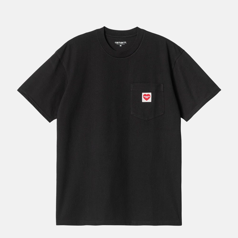 Carhartt WIP - Heart Pocket T-Shirt - Black