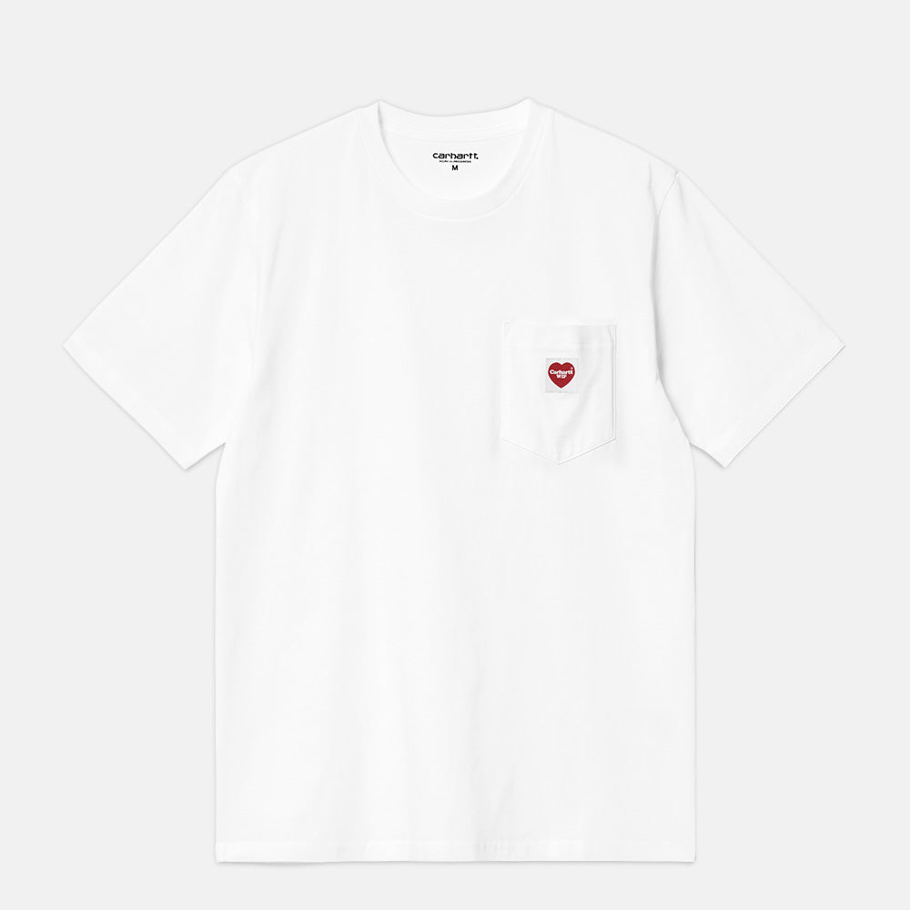 Carhartt WIP - Heart Pocket T-Shirt - White