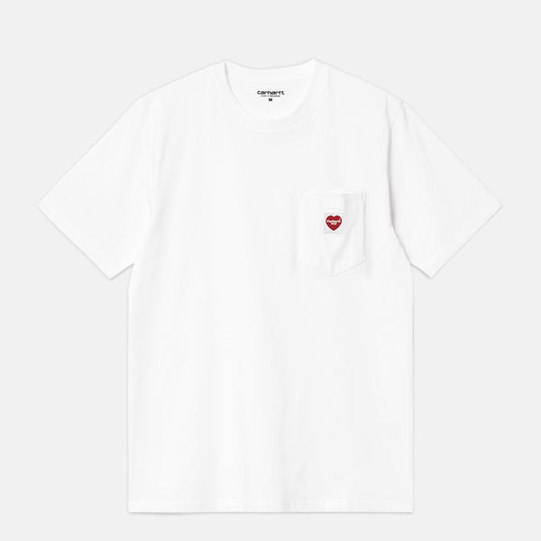 Carhartt WIP - Heart Pocket T-Shirt - White