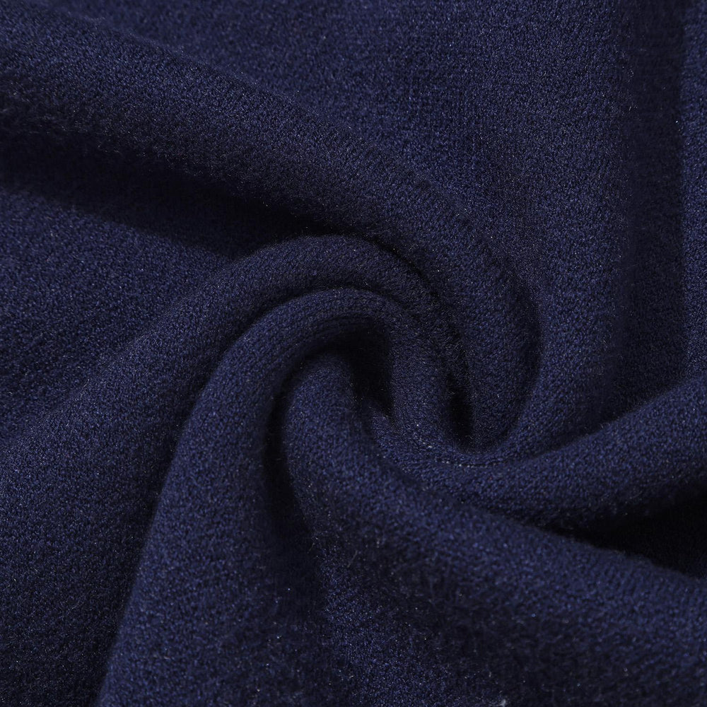 Helas - Bronx Short Sleeve Knit Zip Polo - Navy